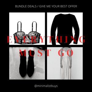 EVERYTHING MUST GO - GIVE ME YOUR BEST OFFER